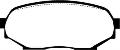 EBC DP2802 Greenstuff 2000 Series Sport Brake Pads