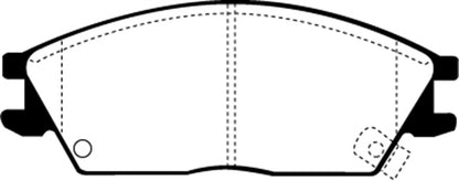 EBC DP2803 Greenstuff 2000 Series Sport Brake Pads