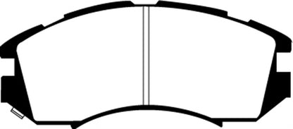 EBC DP2819 Greenstuff 2000 Series Sport Brake Pads