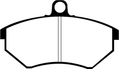 EBC DP2841 Greenstuff 2000 Series Sport Brake Pads