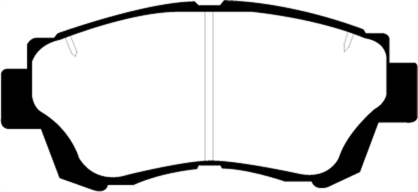 EBC DP2874 Greenstuff 2000 Series Sport Brake Pads