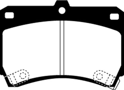 EBC DP2884 Greenstuff 2000 Series Sport Brake Pads