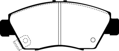 EBC DP2891 Greenstuff 2000 Series Sport Brake Pads