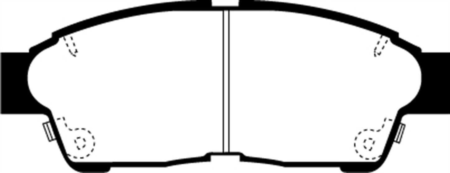 EBC DP2964 Greenstuff 2000 Series Sport Brake Pads