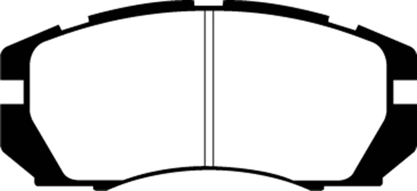 EBC DP2966 Greenstuff 2000 Series Sport Brake Pads