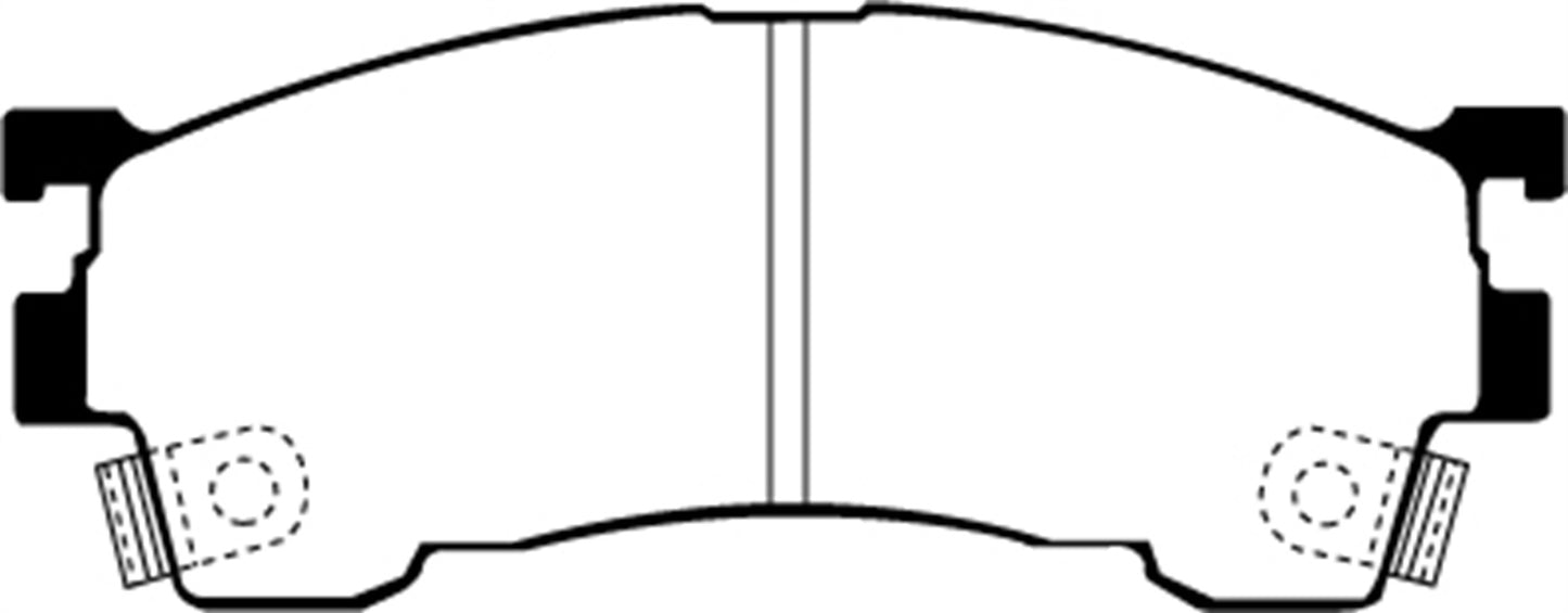 EBC DP2971 Greenstuff 2000 Series Sport Brake Pads