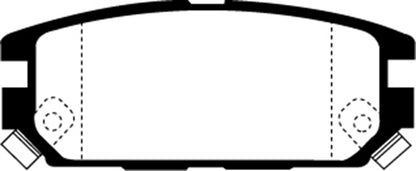 EBC DP2987 Greenstuff 2000 Series Sport Brake Pads