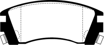 EBC DP2988 Greenstuff 2000 Series Sport Brake Pads