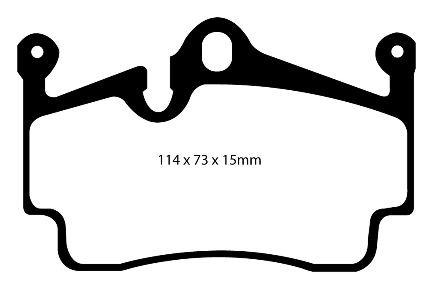 EBC DP31920C Redstuff Ceramic Low Dust Brake Pads