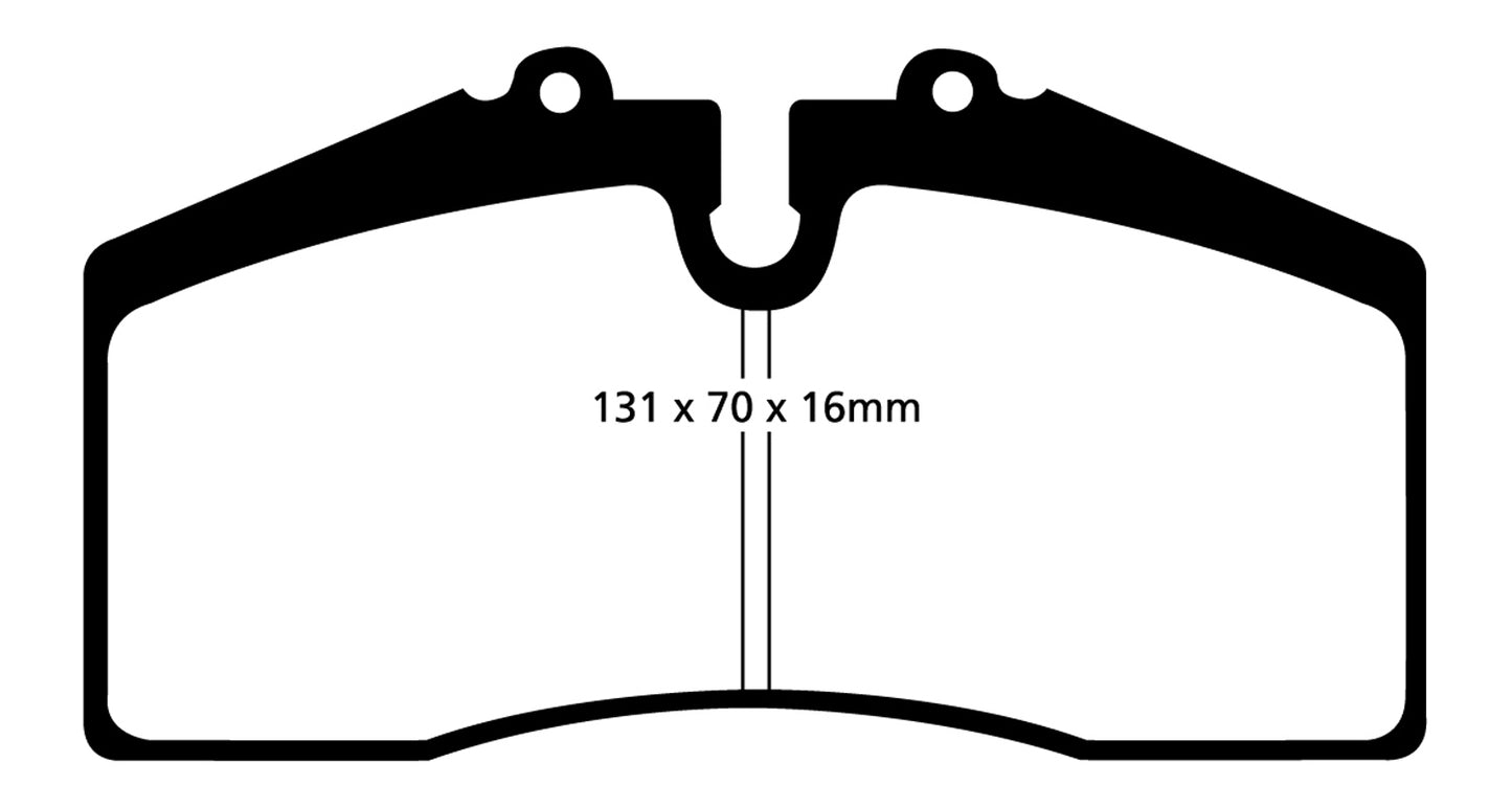 EBC DP41014R Yellowstuff Street And Track Brake Pads