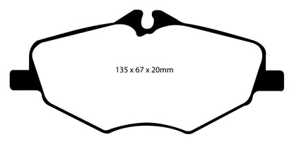 EBC DP41488R Yellowstuff Street And Track Brake Pads