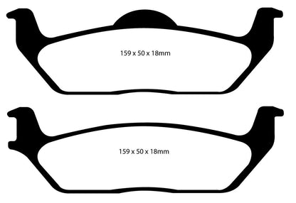 EBC DP41697R Yellowstuff Street And Track Brake Pads