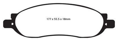 EBC DP41778R Yellowstuff Street And Track Brake Pads