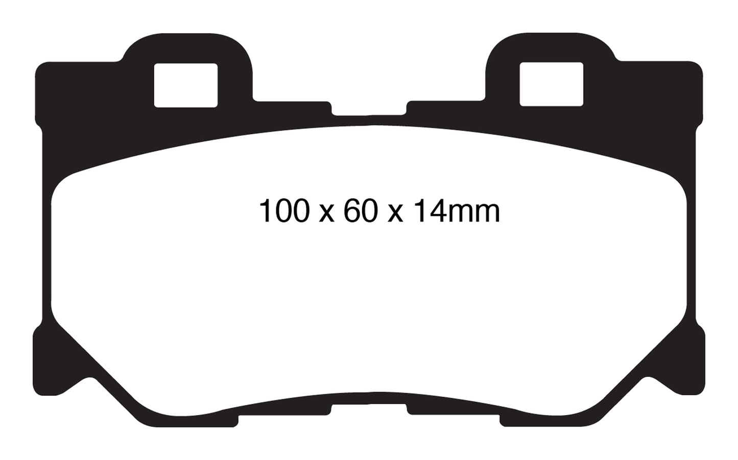 EBC DP41824R Yellowstuff Street And Track Brake Pads