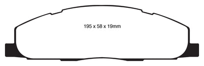 EBC DP41848R Yellowstuff Street And Track Brake Pads