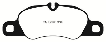 EBC DP42057R Yellowstuff Street And Track Brake Pads