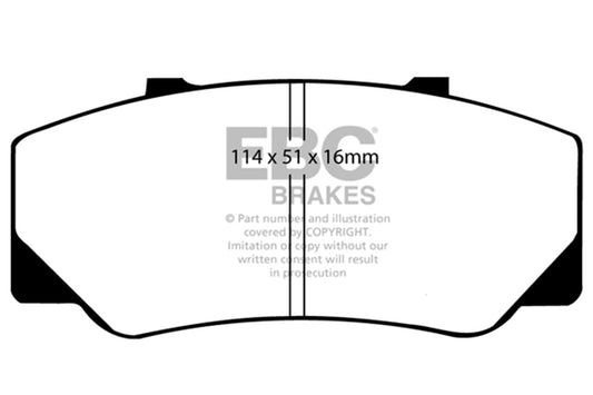 EBC UD511 Ultimax OEM Replacement Brake Pads