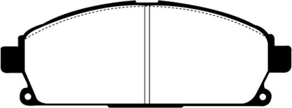 EBC DP61247 6000 Series Greenstuff Truck/SUV Brakes Disc Pads