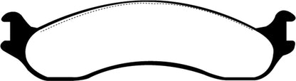 EBC DP61266 6000 Series Greenstuff Truck/SUV Brakes Disc Pads