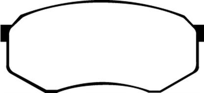 EBC DP61317 6000 Series Greenstuff Truck/SUV Brakes Disc Pads