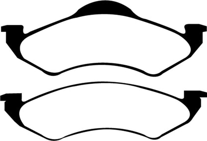 EBC DP61318 6000 Series Greenstuff Truck/SUV Brakes Disc Pads