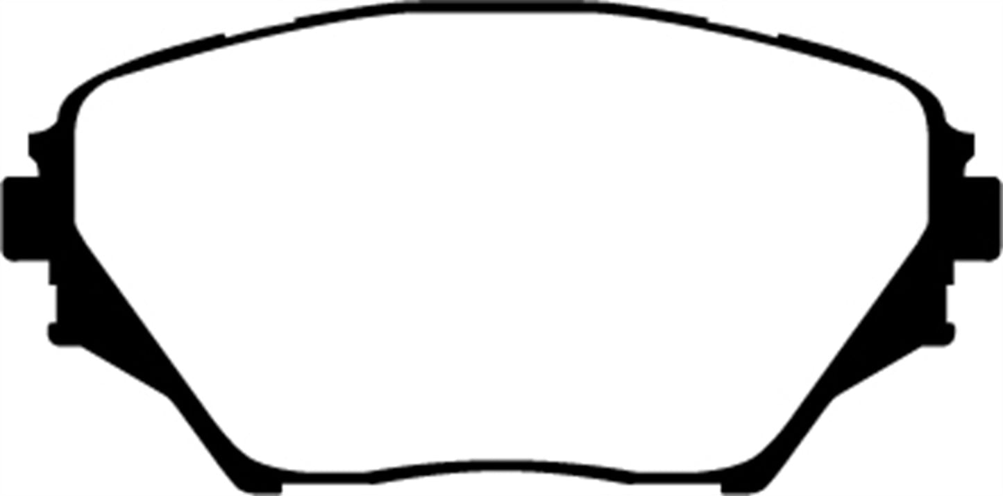 EBC DP61402 6000 Series Greenstuff Truck/SUV Brakes Disc Pads