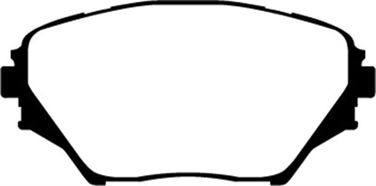 EBC DP61402 6000 Series Greenstuff Truck/SUV Brakes Disc Pads