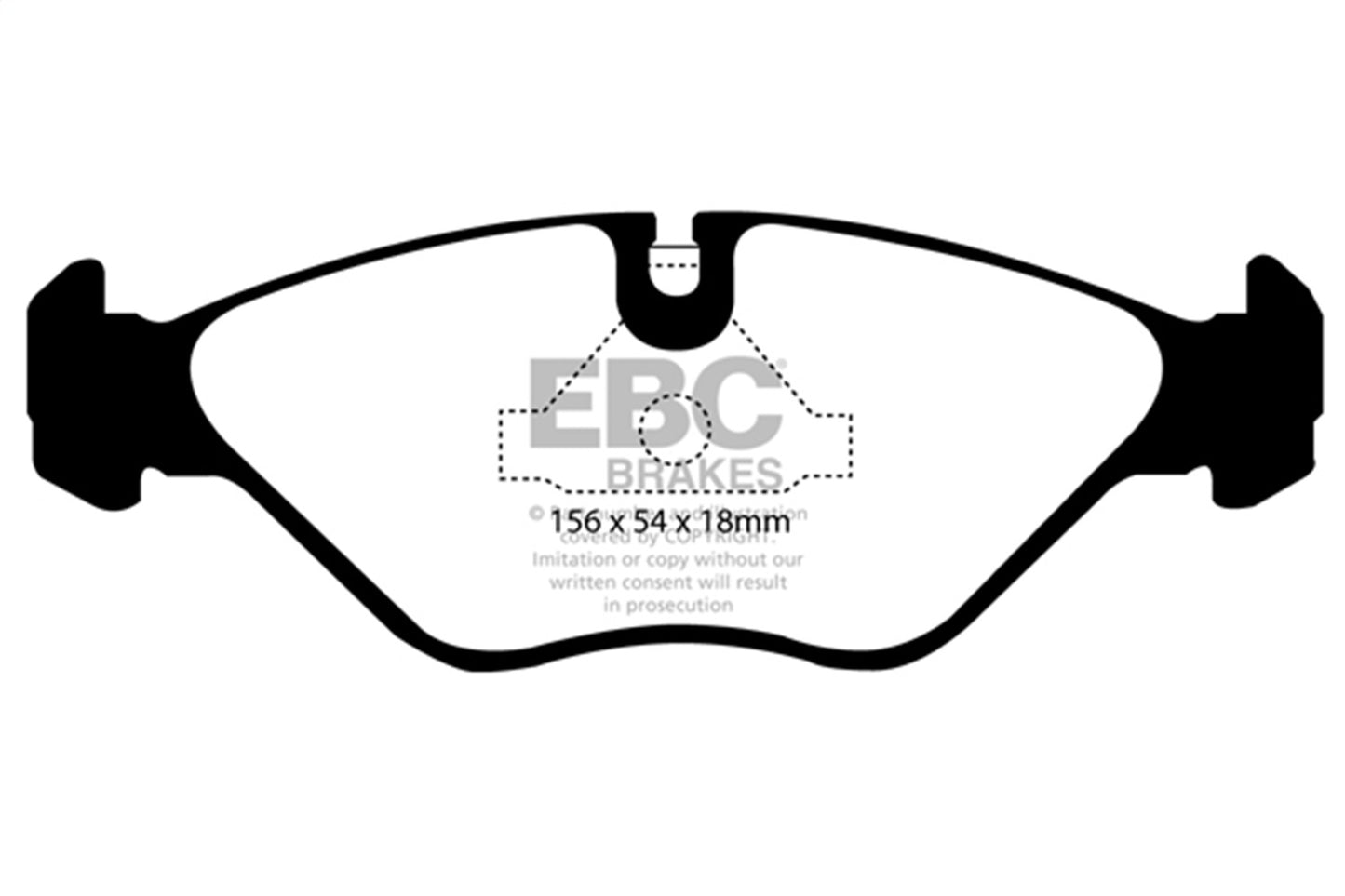 EBC DP4751R Yellowstuff Street And Track Brake Pads