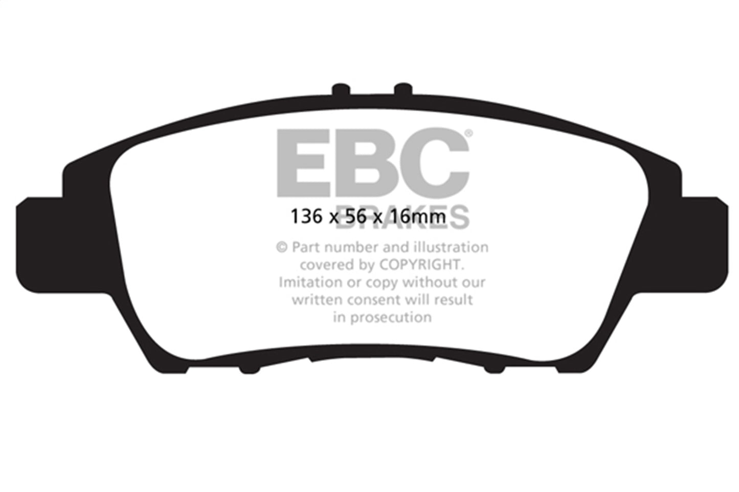 EBC DP42041R Yellowstuff Street And Track Brake Pads