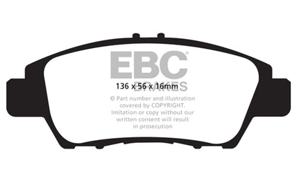 EBC DP42041R Yellowstuff Street And Track Brake Pads