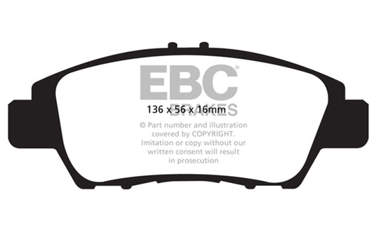 EBC DP42041R Yellowstuff Street And Track Brake Pads