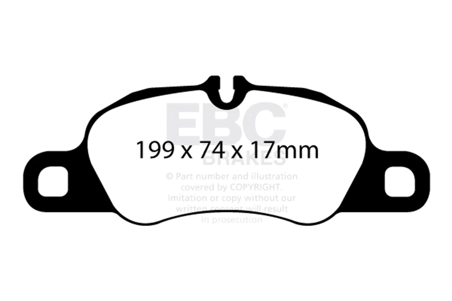 EBC DP52057NDX Bluestuff NDX Full Race Brake Pads