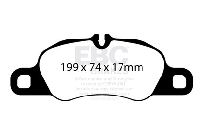 EBC DP52057NDX Bluestuff NDX Full Race Brake Pads