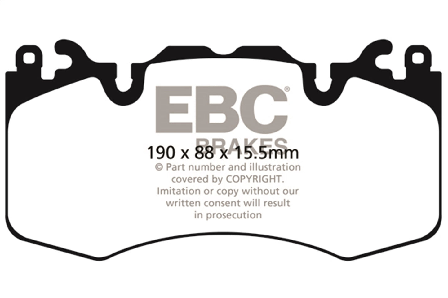 EBC DP52064NDX Bluestuff NDX Full Race Brake Pads