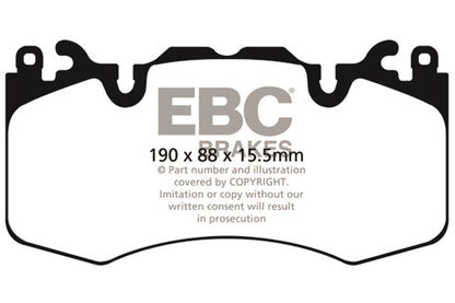 EBC DP52064NDX Bluestuff NDX Full Race Brake Pads