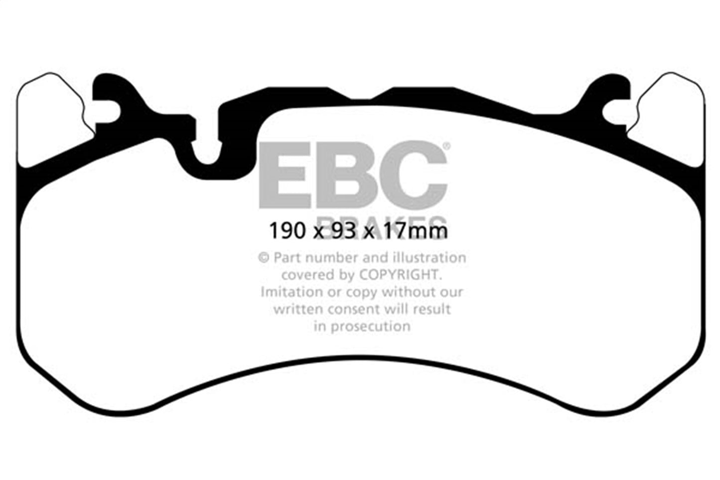 EBC DP52081NDX Bluestuff NDX Full Race Brake Pads