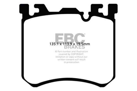 EBC DP52091NDX Bluestuff NDX Full Race Brake Pads