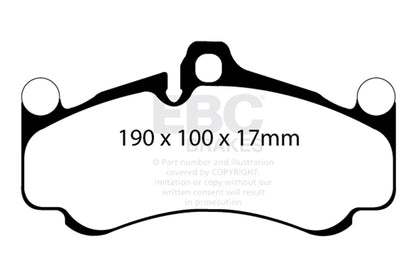 EBC DP52094NDX Bluestuff NDX Full Race Brake Pads