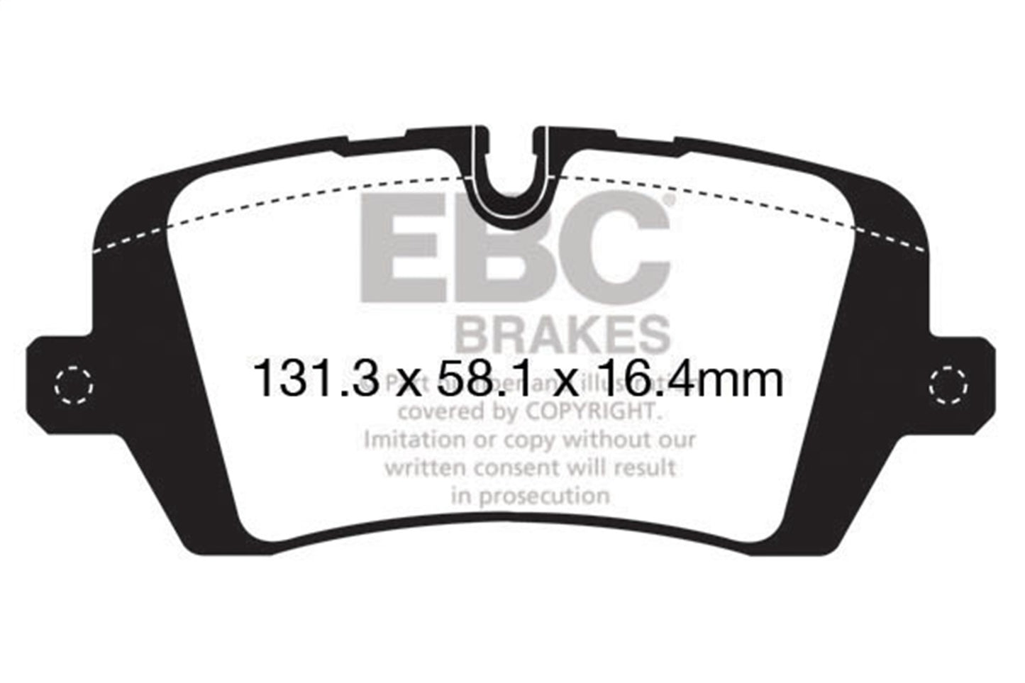 EBC DP52161NDX Bluestuff NDX Full Race Brake Pads