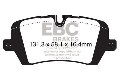 EBC DP52161NDX Bluestuff NDX Full Race Brake Pads