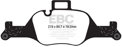 EBC DP22289 Greenstuff 2000 Series Sport Brake Pads