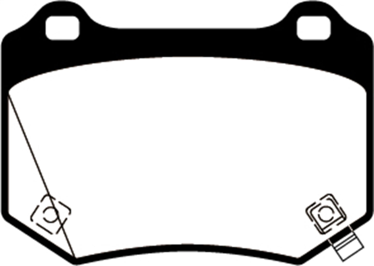 EBC DP32361C Redstuff Ceramic Low Dust Brake Pads