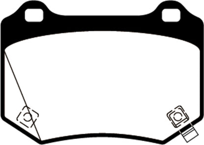 EBC DP42361R Yellowstuff Street And Track Brake Pads
