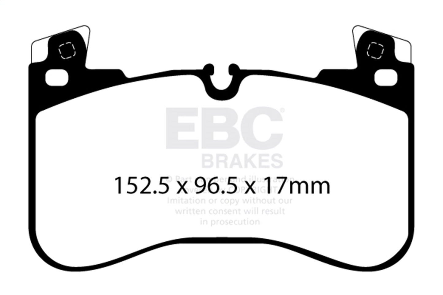 EBC DP42401R Yellowstuff Street And Track Brake Pads