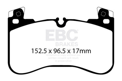 EBC DP42401R Yellowstuff Street And Track Brake Pads