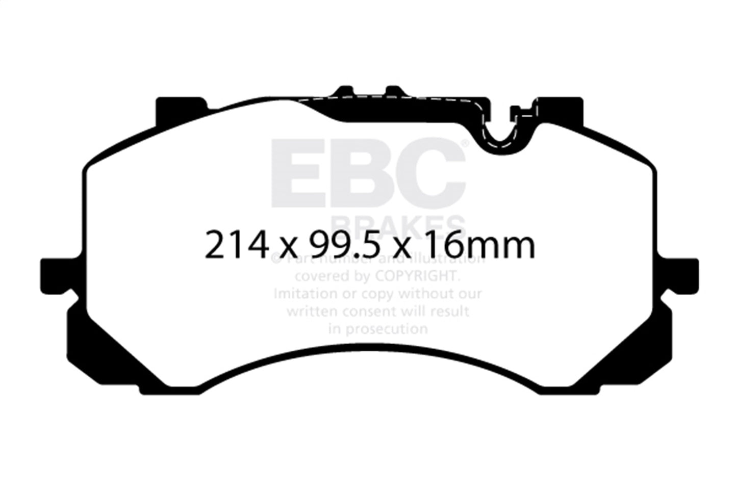 EBC DP42403R Yellowstuff Street And Track Brake Pads