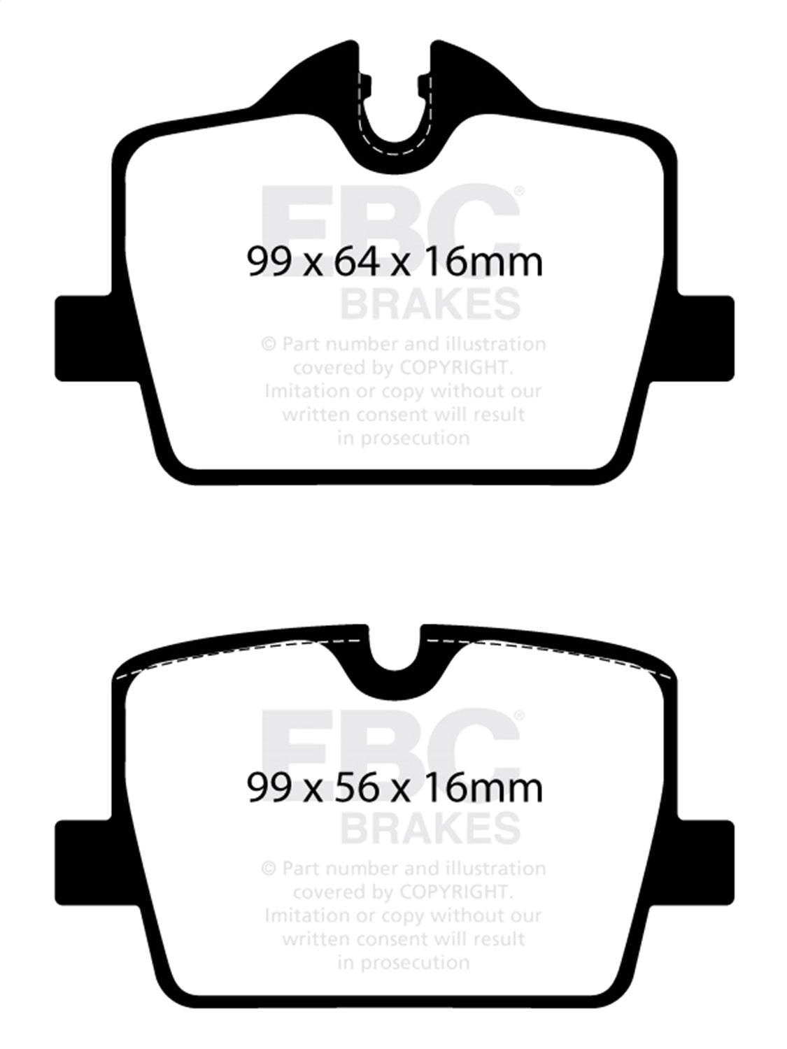 EBC DP22405 Greenstuff 2000 Series Sport Brake Pads