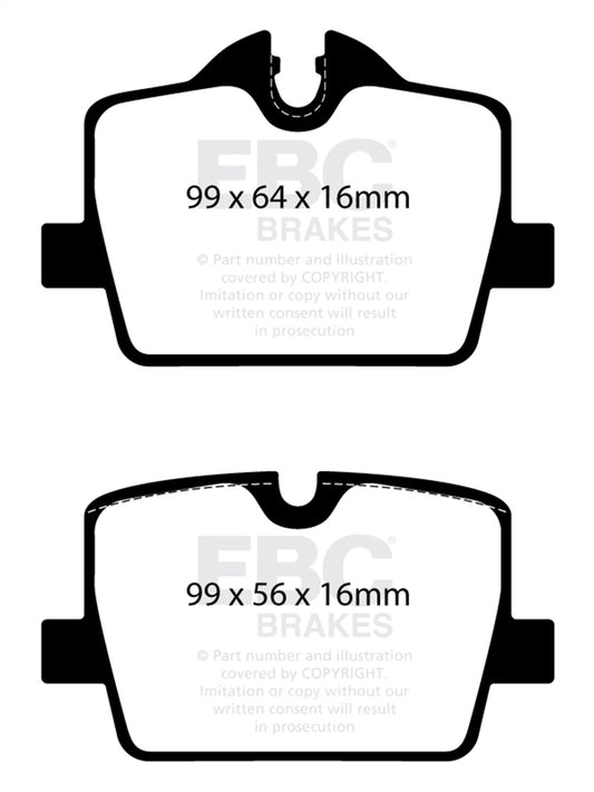 EBC DP52405NDX Bluestuff NDX Full Race Brake Pads