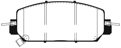 EBC DP23084 Greenstuff 2000 Series Sport Brake Pads