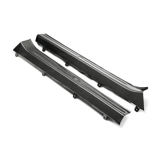 Seibon Carbon DS0910NSGTR Carbon fiber door sills for 2009-2010 Nissan GTR